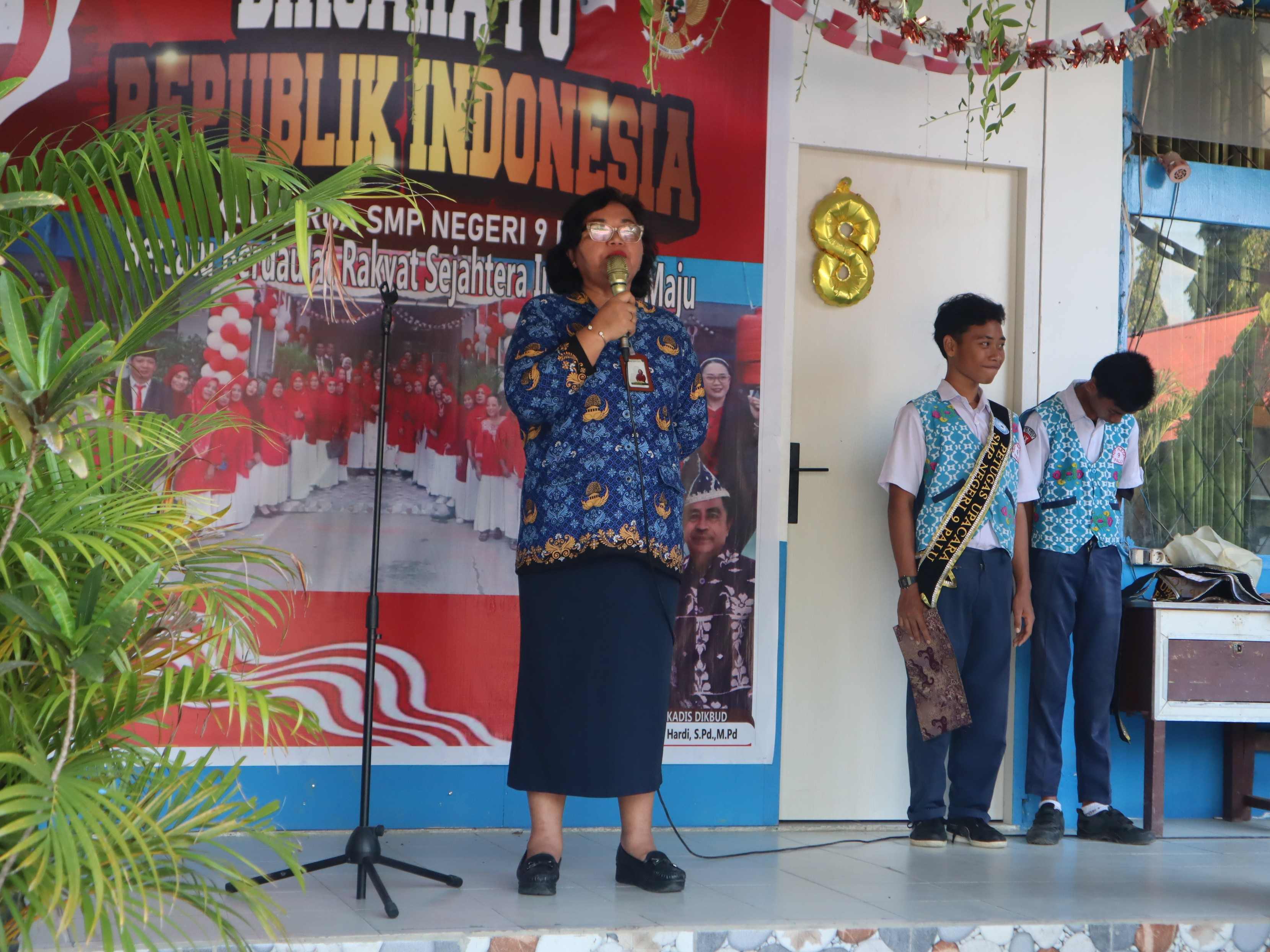 Upacara Peringatan Hari Kesaktian Pancasila di SMP Negeri 9 Palu: Menumbuhkan Semangat Cinta Tanah Air